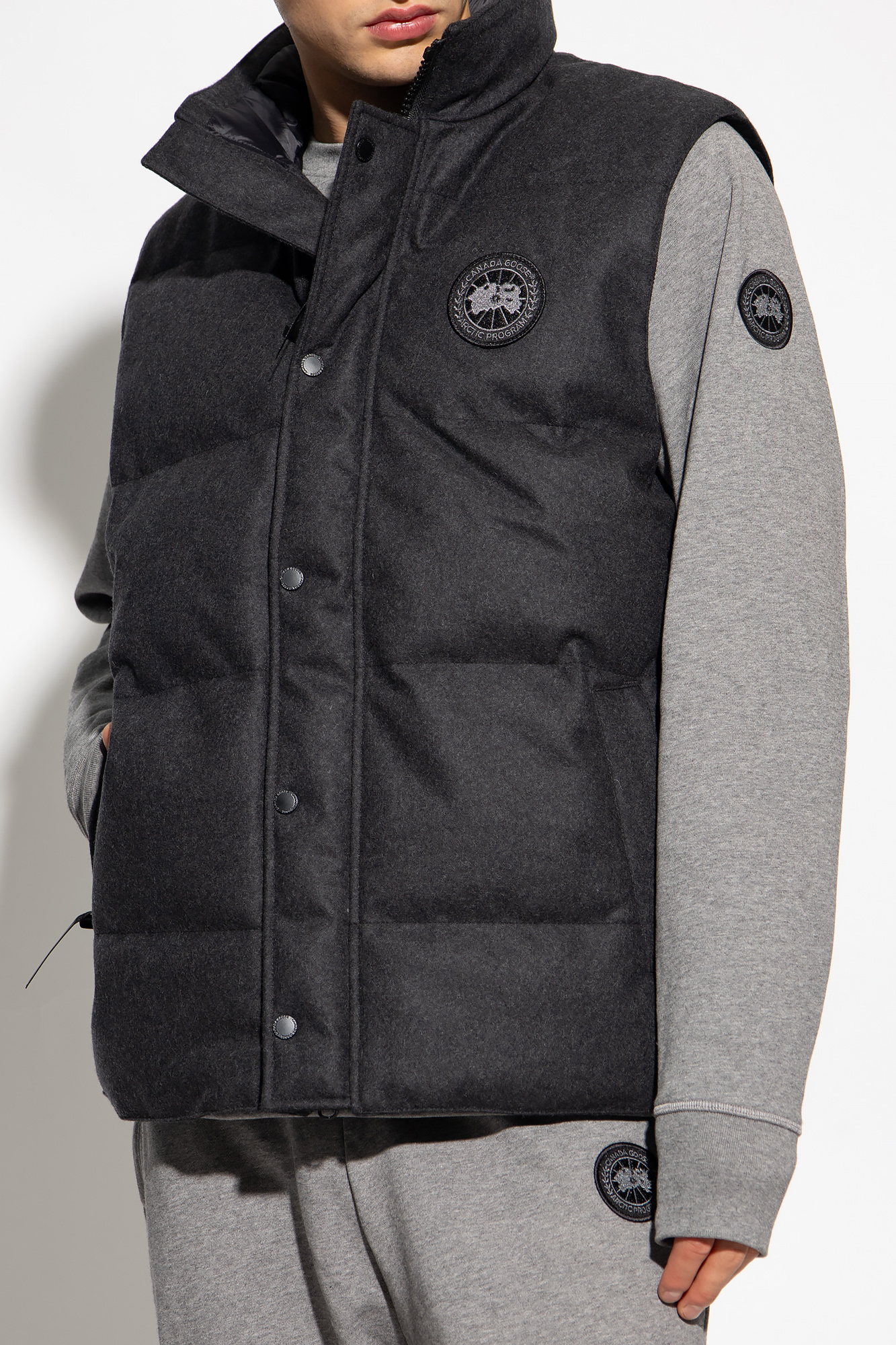 Canada goose discount garson vest wool